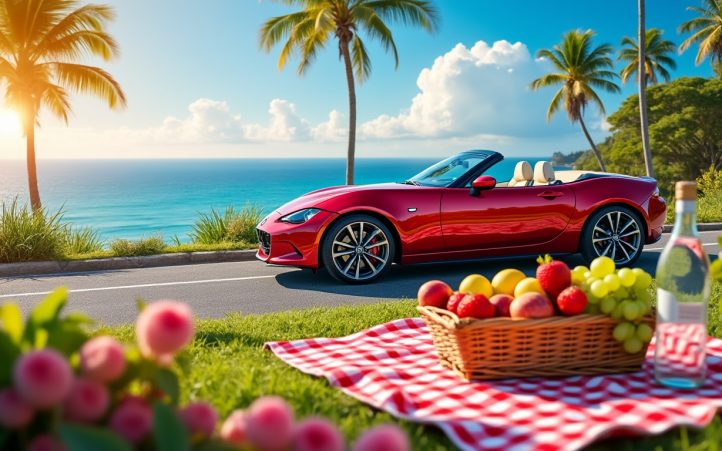 découvrez l'essai d'un cabriolet en été, une expérience sensuelle et exaltante à vivre sur les routes ensoleillées. profitez de la liberté, du vent dans vos cheveux et de la beauté des paysages estivaux. un plaisir incontournable pour les amateurs de conduite !